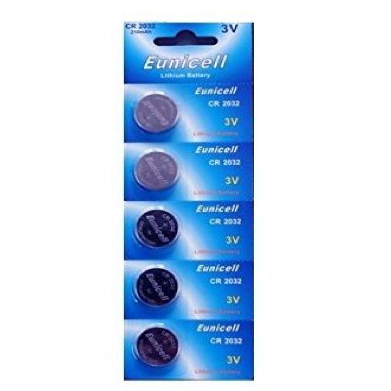 Pack of 5 CR2032 Batteries